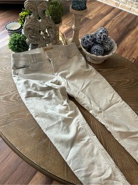 Democracy Women’s Neutral Casual Light Khaki Beige Pants Ab Technology size 12